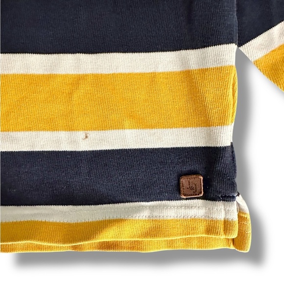 Janie & Jack | Classic Striped Rugby Shirt (3) 🏉 - Picture 4 of 5